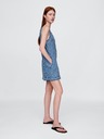 GAP Džínové mini šaty UltraSoft Americana GAP