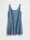 GAP Džínové mini šaty UltraSoft Americana GAP