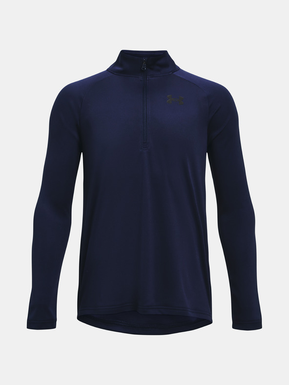 Under Armour Chlapecké tričko Under Armour UA Tech 2.0 1/2 Zip-NVY