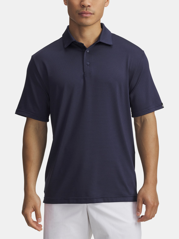 Under Armour Pánské tričko Under Armour UA Plyoff 3.0 Stripe Polo LB-BLU