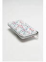 Moodo Bílá  vzorovaná peněženka