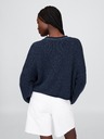 GAP Oversize crop svetr Americana GAP