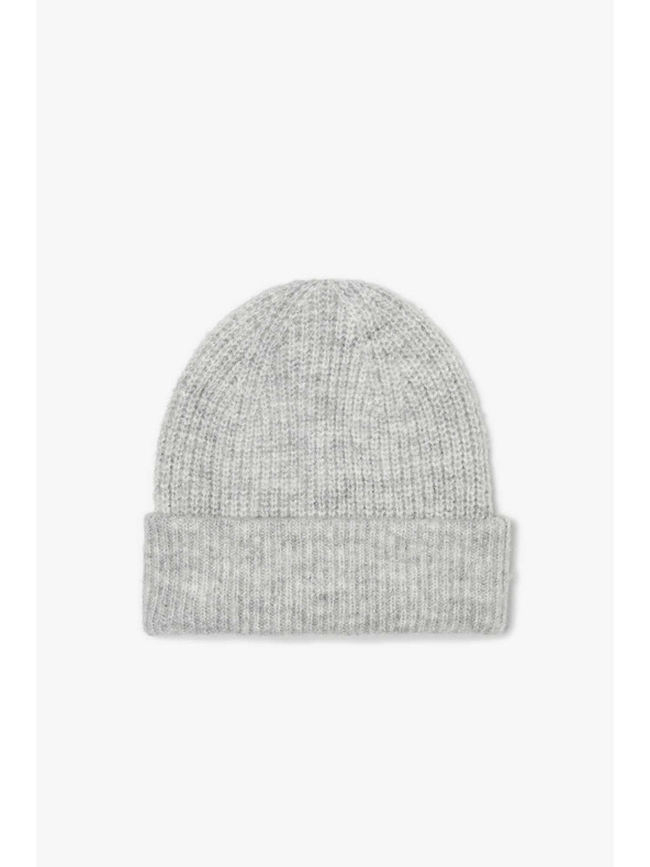 Moodo Šedá pletená čepice