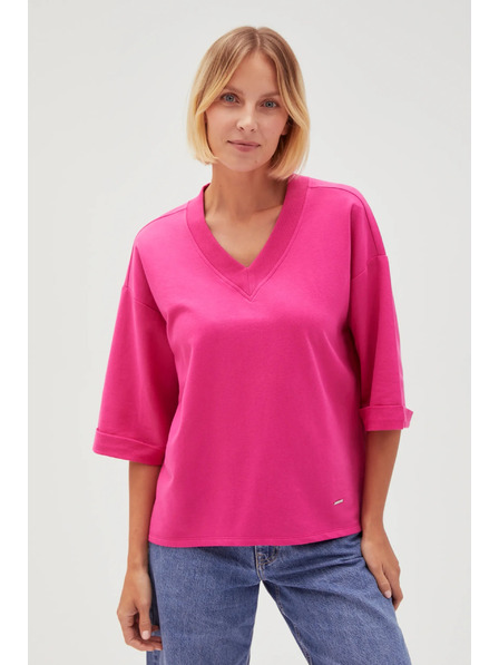 Moodo Fuchsiová dámská halenka Moodo