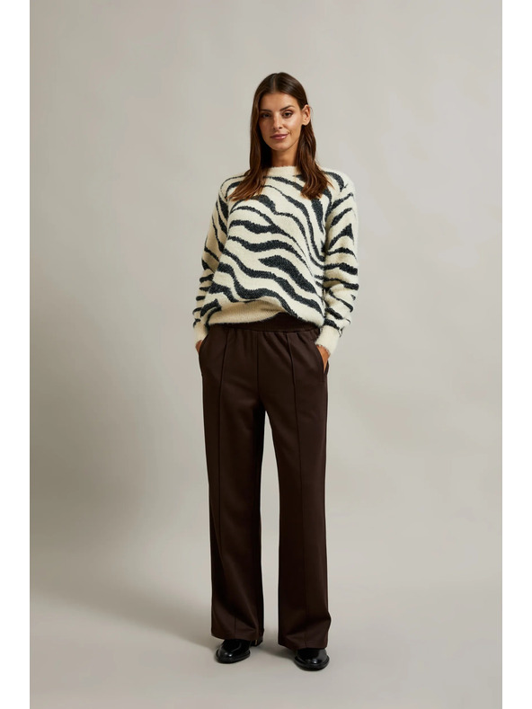 Moodo Dámský svetr se zvířecím vzorem