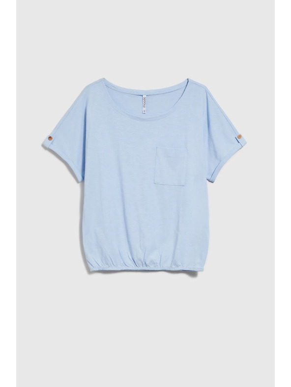 Moodo Světle modré dámské tričko Moodo