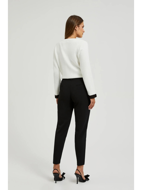 Moodo Černé dámské kalhoty