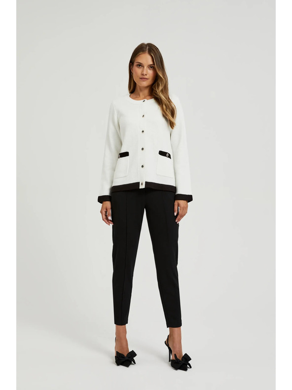 Moodo Černé dámské kalhoty