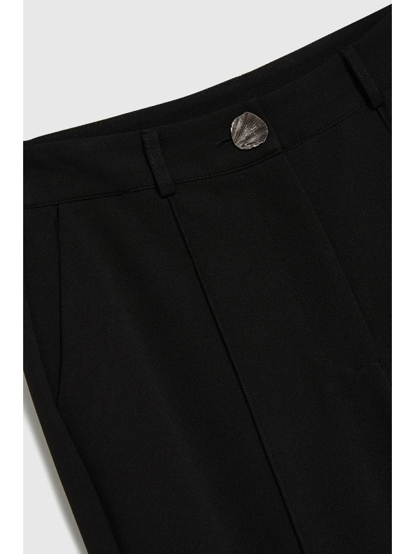 Moodo Černé dámské kalhoty