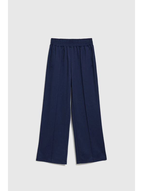 Moodo Tmavě modré dámské kalhoty