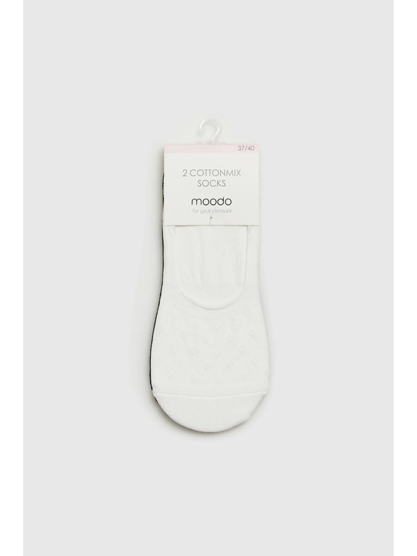 Moodo Černé dámské ponožky