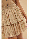 Moodo Béžová dámská sukně