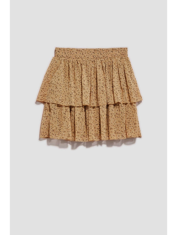 Moodo Béžová dámská sukně