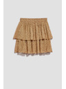 Moodo Béžová dámská sukně