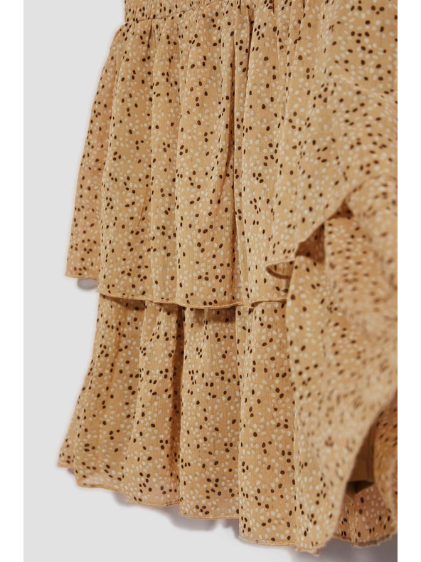 Moodo Béžová dámská sukně