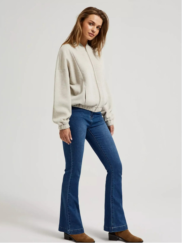 Moodo Béžová krátká bunda