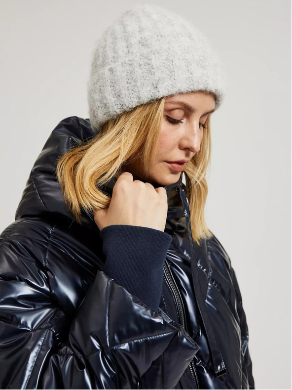 Moodo Šedá dámská čepice