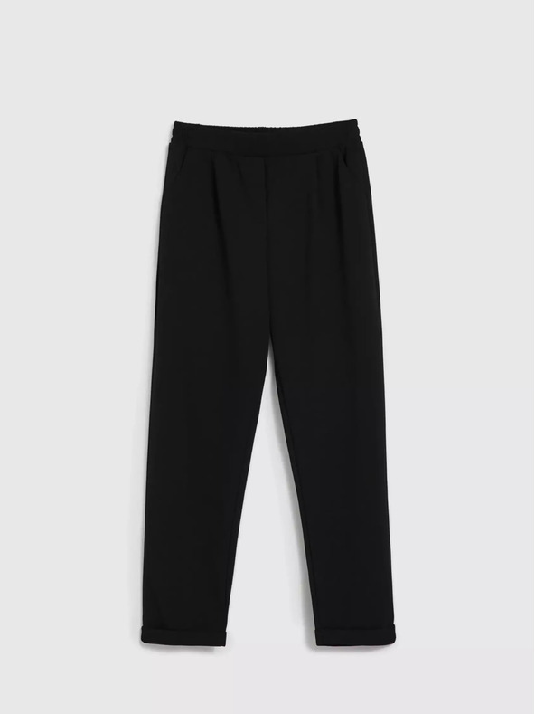 Moodo Černé dámské kalhoty