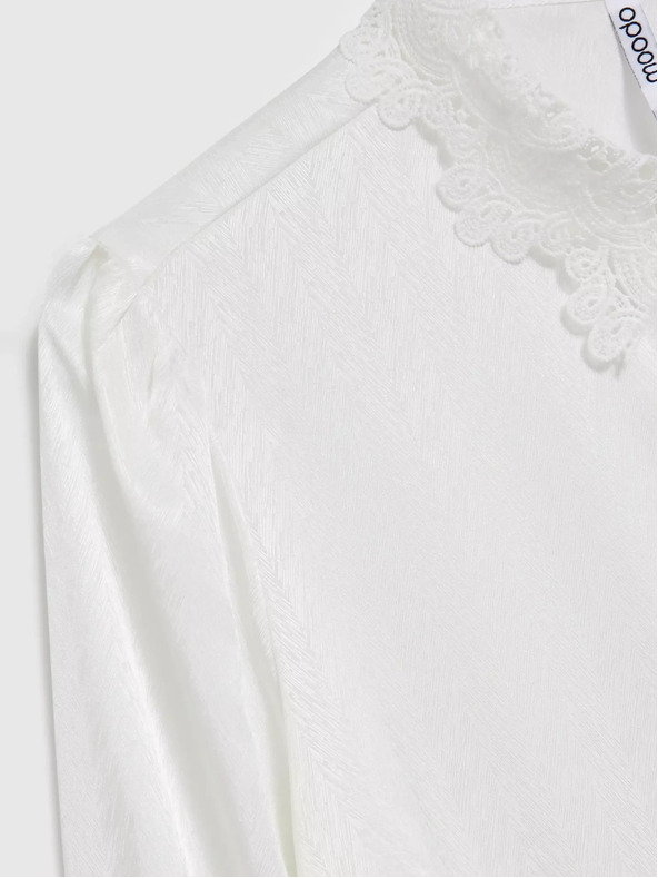 Moodo Bílá dámská košile