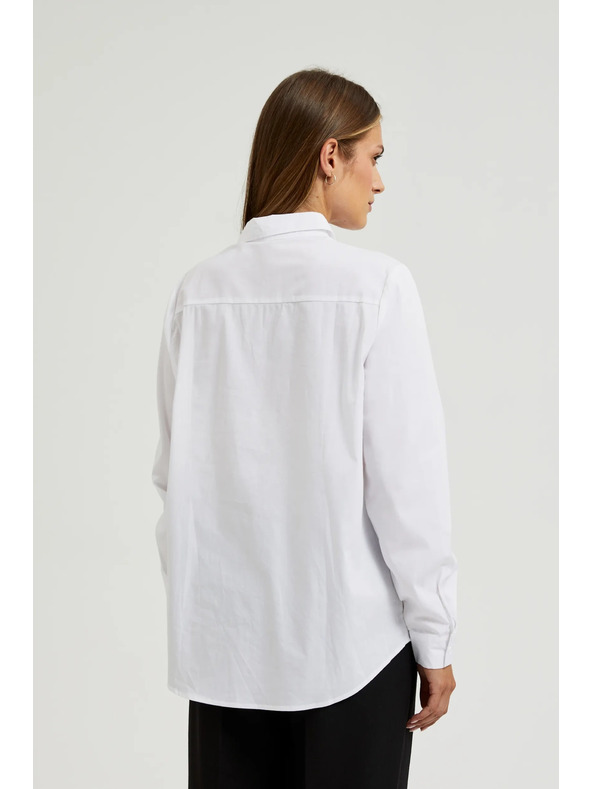 Moodo Bílá dámská košile