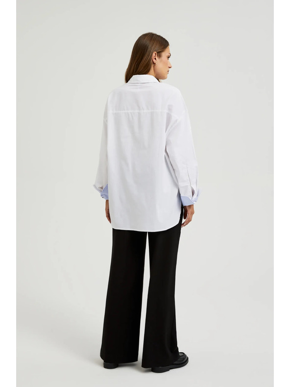 Moodo Bílá dámská košile