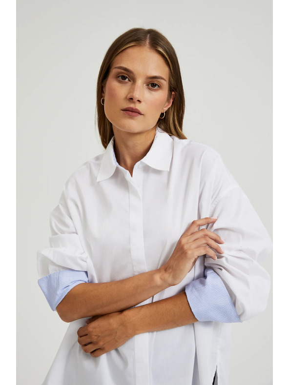 Moodo Bílá dámská košile