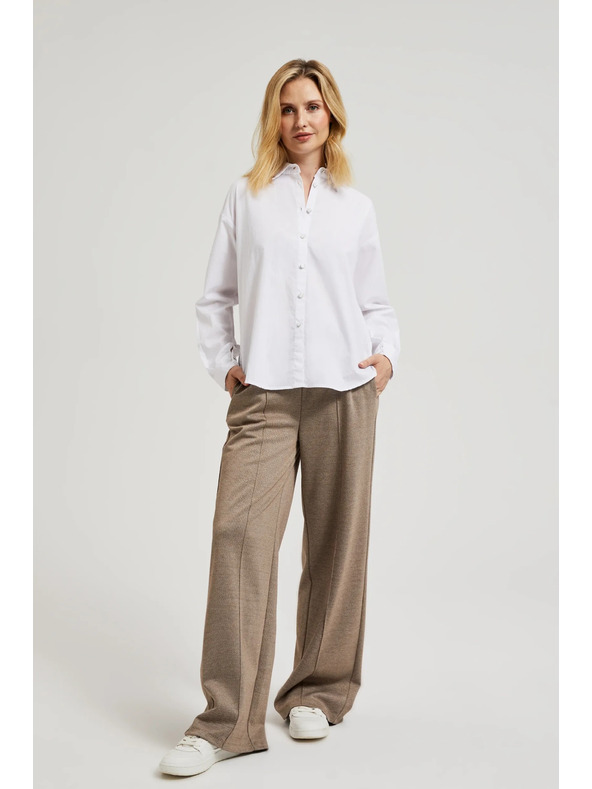 Moodo Bílá dámská košile