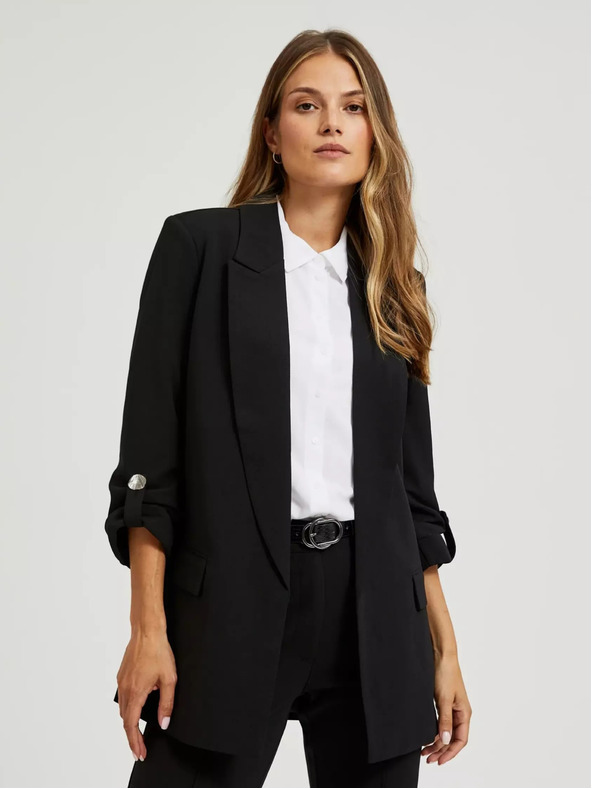 Moodo Černé dámské sako