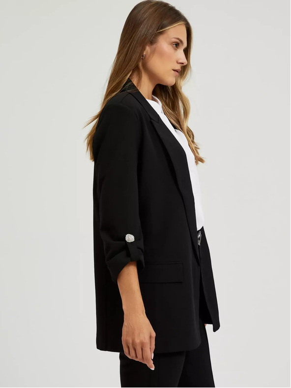 Moodo Černé dámské sako