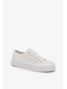 BIG STAR SHOES Dámské plátěné tenisky na platformě Big Star