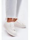 BIG STAR SHOES Dámské plátěné tenisky na platformě Big Star