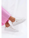 BIG STAR SHOES Dámské plátěné tenisky Big Star – bílé