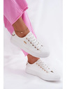 BIG STAR SHOES Dámské plátěné tenisky Big Star – bílé