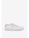 BIG STAR SHOES Dámské plátěné tenisky Big Star – bílé