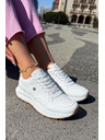 BIG STAR SHOES Dámské stylové boty Big Star HI-POLY SYSTEM – bílé