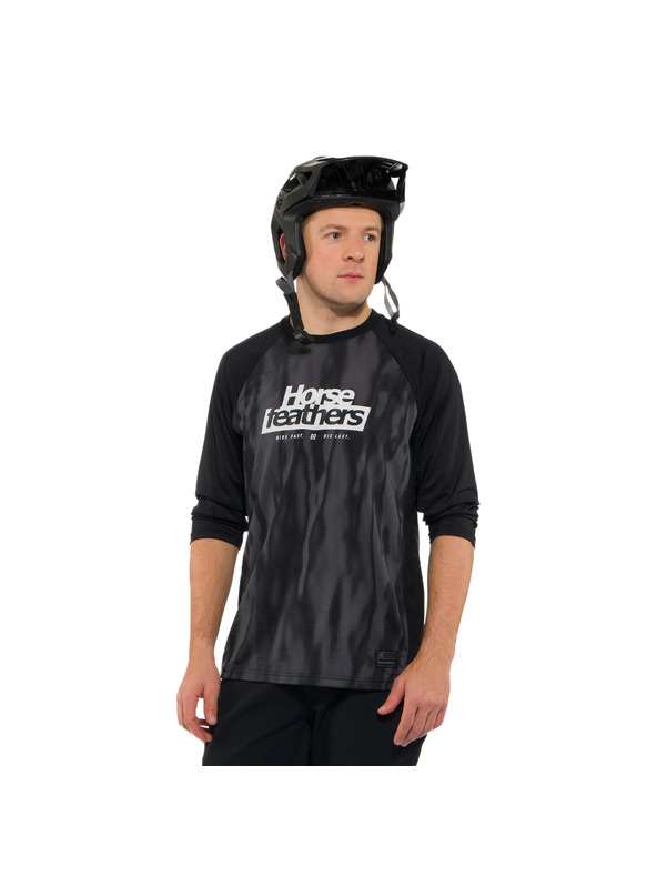 Horsefeathers Bike dres Spike 3/4 - halftone/black HORSEFEATHERS