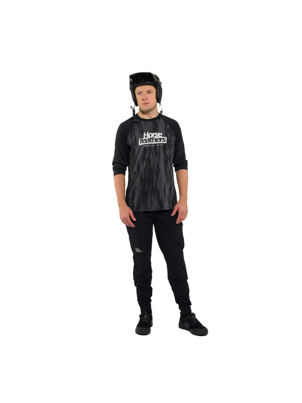 Horsefeathers Bike dres Spike 3/4 - halftone/black HORSEFEATHERS