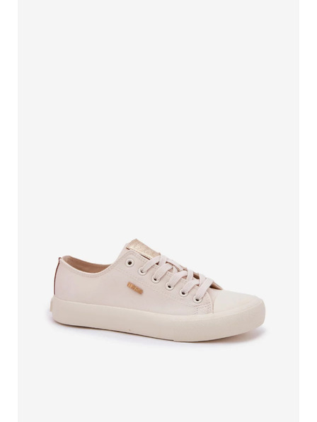 BIG STAR SHOES Dámské plátěné tenisky Big Star – béžové