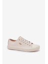 BIG STAR SHOES Dámské plátěné tenisky Big Star – béžové
