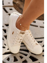 BIG STAR SHOES Dámské plátěné tenisky Big Star – béžové