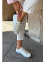 BIG STAR SHOES Dámské tenisky z ECO kůže Big Star – bílé