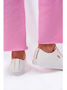 BIG STAR SHOES Dámské tenisky z ECO kůže Big Star – bílé