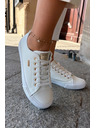 BIG STAR SHOES Dámské tenisky z ECO kůže Big Star – bílé