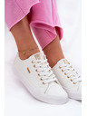 BIG STAR SHOES Dámské tenisky z ECO kůže Big Star – bílé