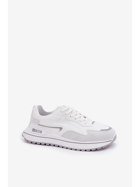 BIG STAR SHOES Dámské tenisky Big Star HI-POLY SYSTEM – bílé