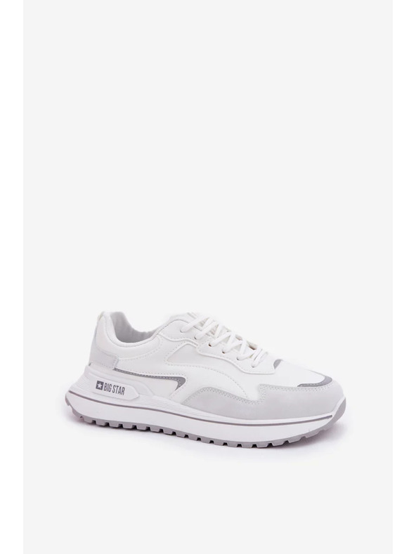 BIG STAR SHOES Dámské tenisky Big Star HI-POLY SYSTEM – bílé