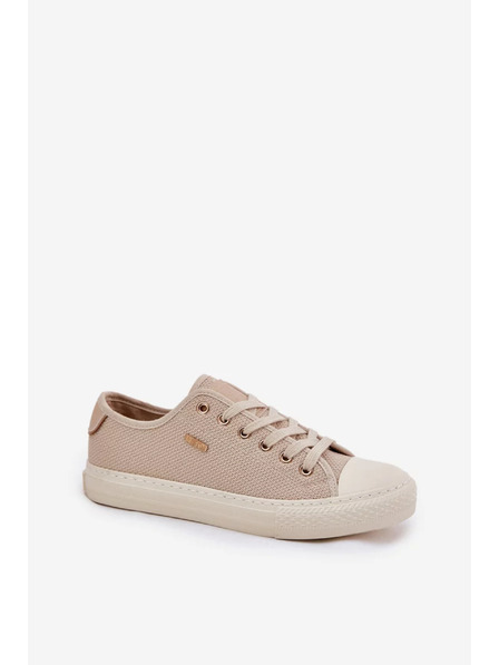 BIG STAR SHOES Dámské plátěné tenisky Big Star – béžové
