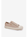 BIG STAR SHOES Dámské plátěné tenisky Big Star – béžové