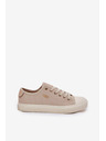 BIG STAR SHOES Dámské plátěné tenisky Big Star – béžové