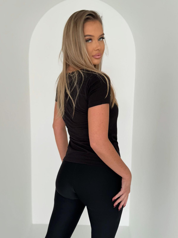 Edoti Bavlněné tričko SLR098 - černé OTHER